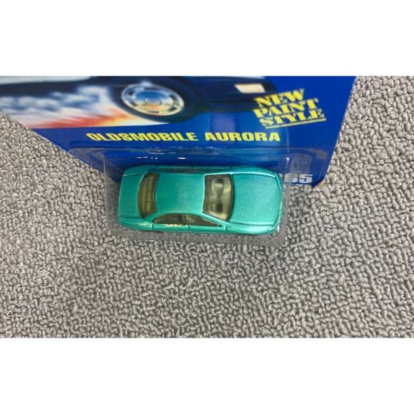 Hot Wheels Oldsmobile Aurora Die Cast Car Green New Paint Style # 265 12358 - Picture 5 of 5